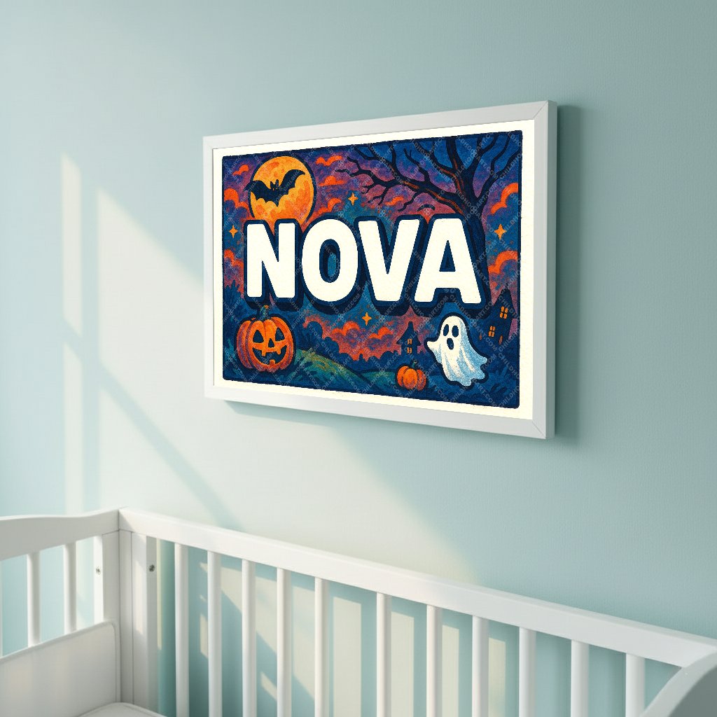 Personalized name art for Nova