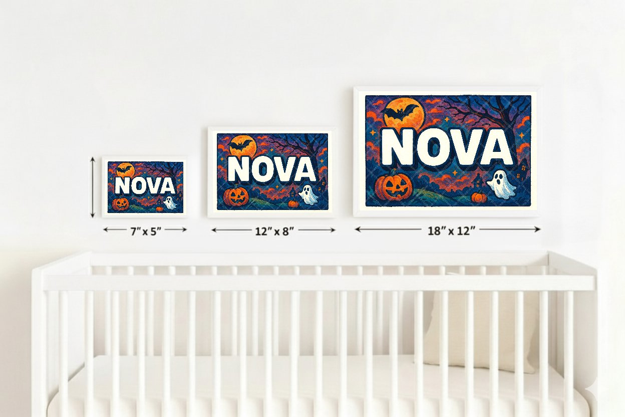 Personalized name art for Nova