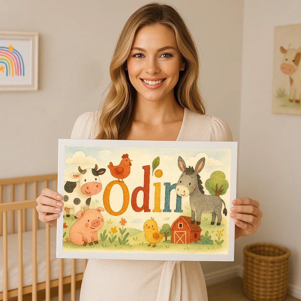 Odin's Customized Farm Name Art 02