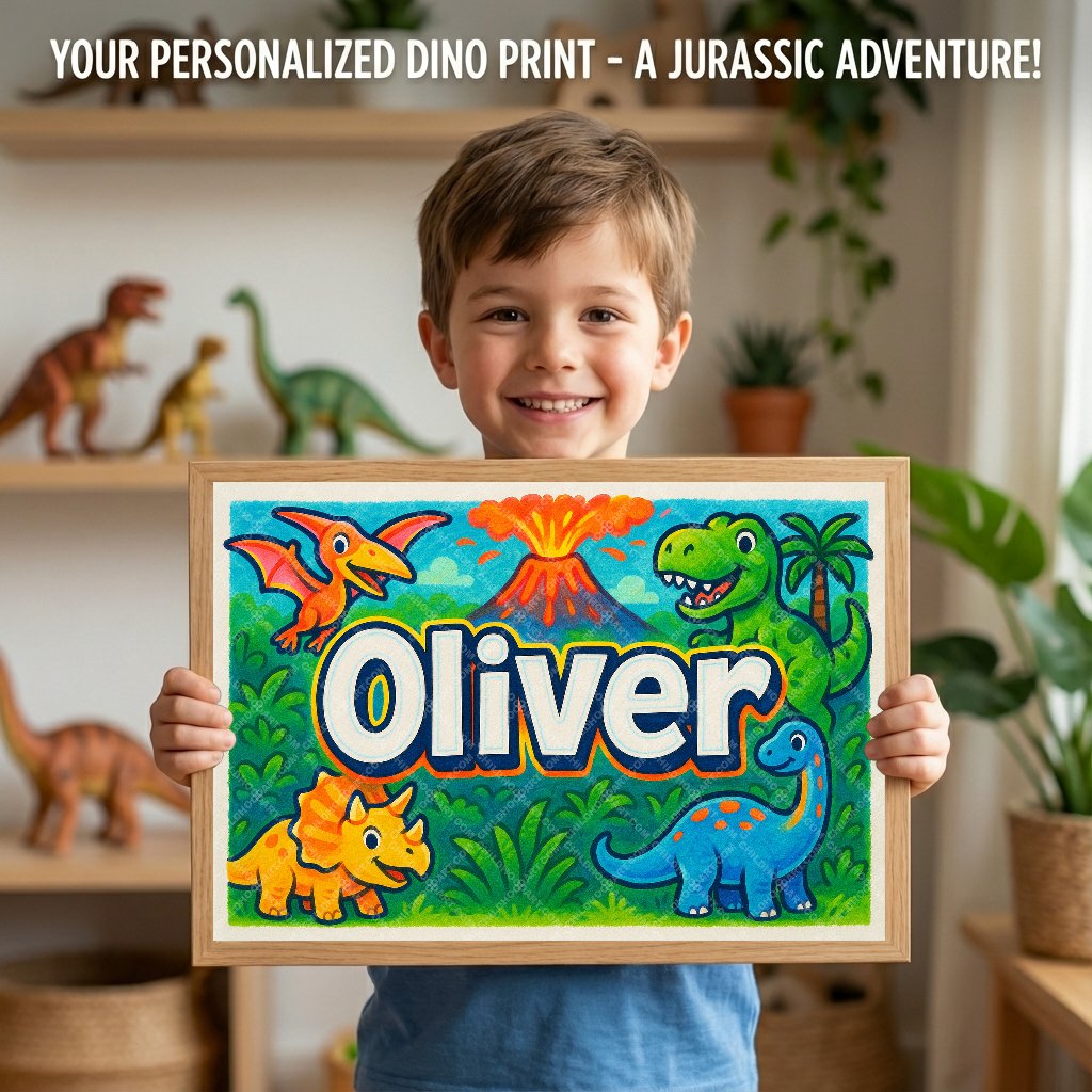Personalized name art for Oliver