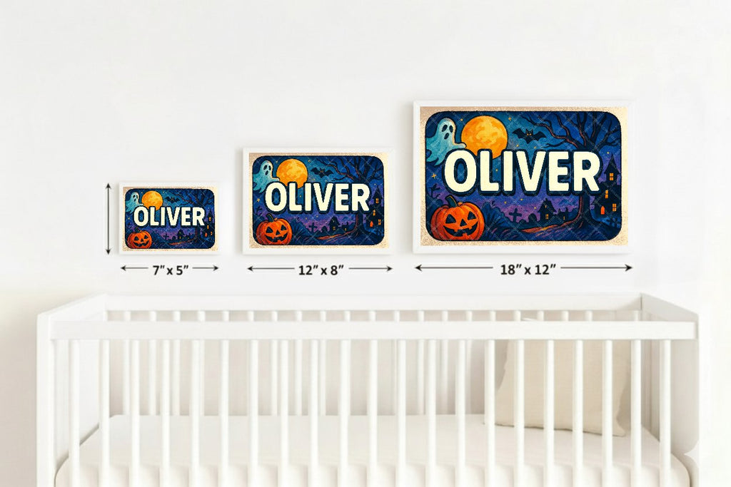 Personalized name art for Oliver