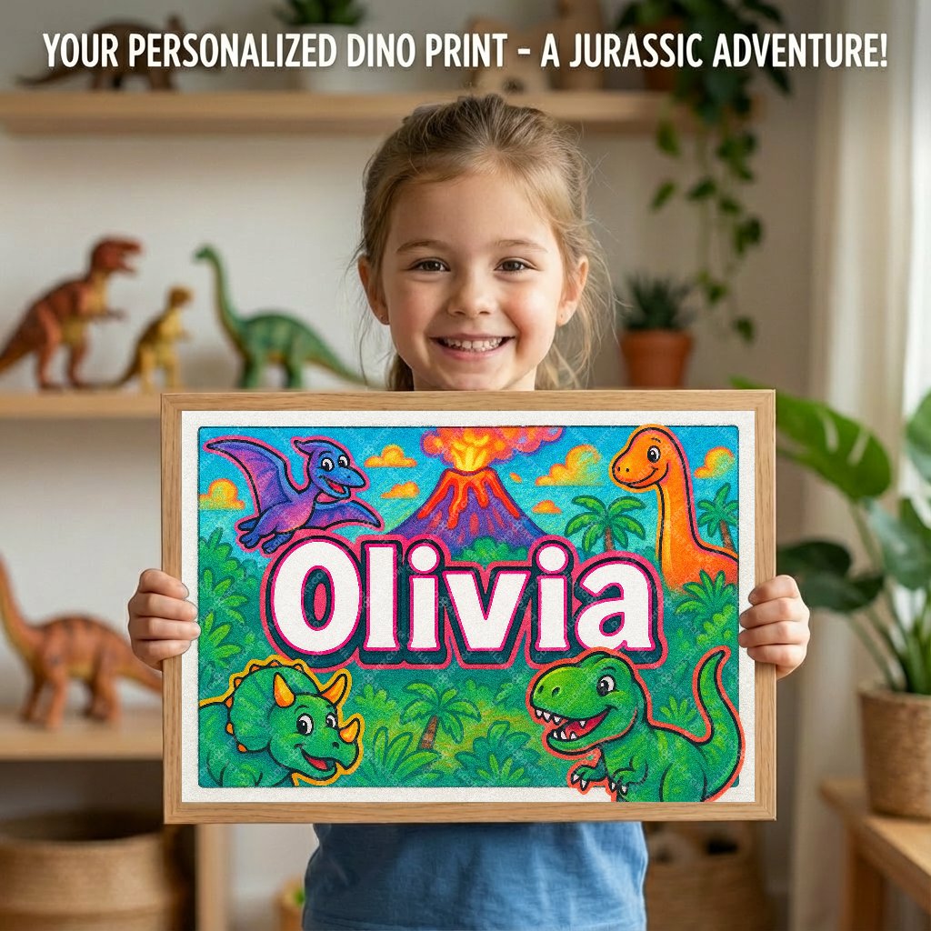 Personalized name art for Olivia