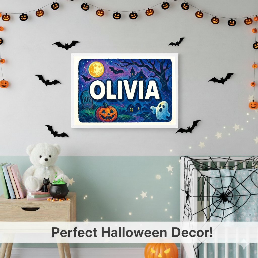 Personalized name art for Olivia