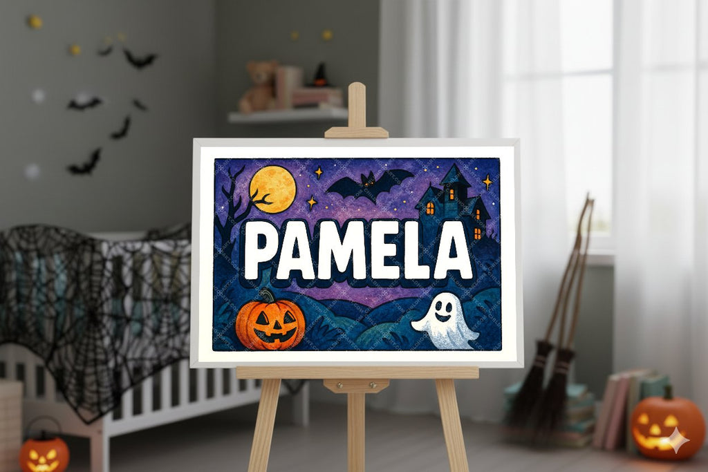 Personalized name art for Pamela