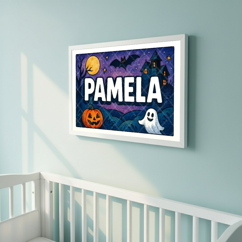 Personalized name art for Pamela