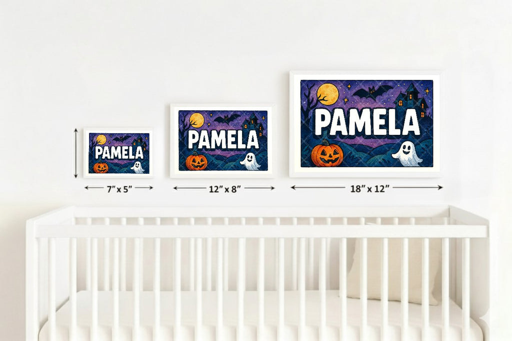 Personalized name art for Pamela