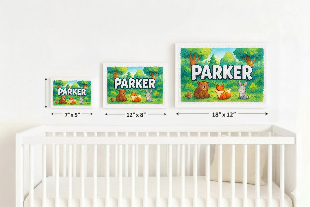 Personalized name art for Parker
