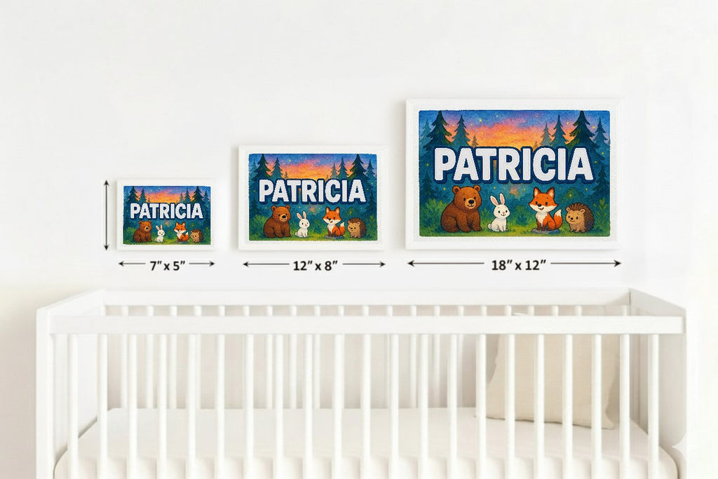 Personalized name art for Patricia