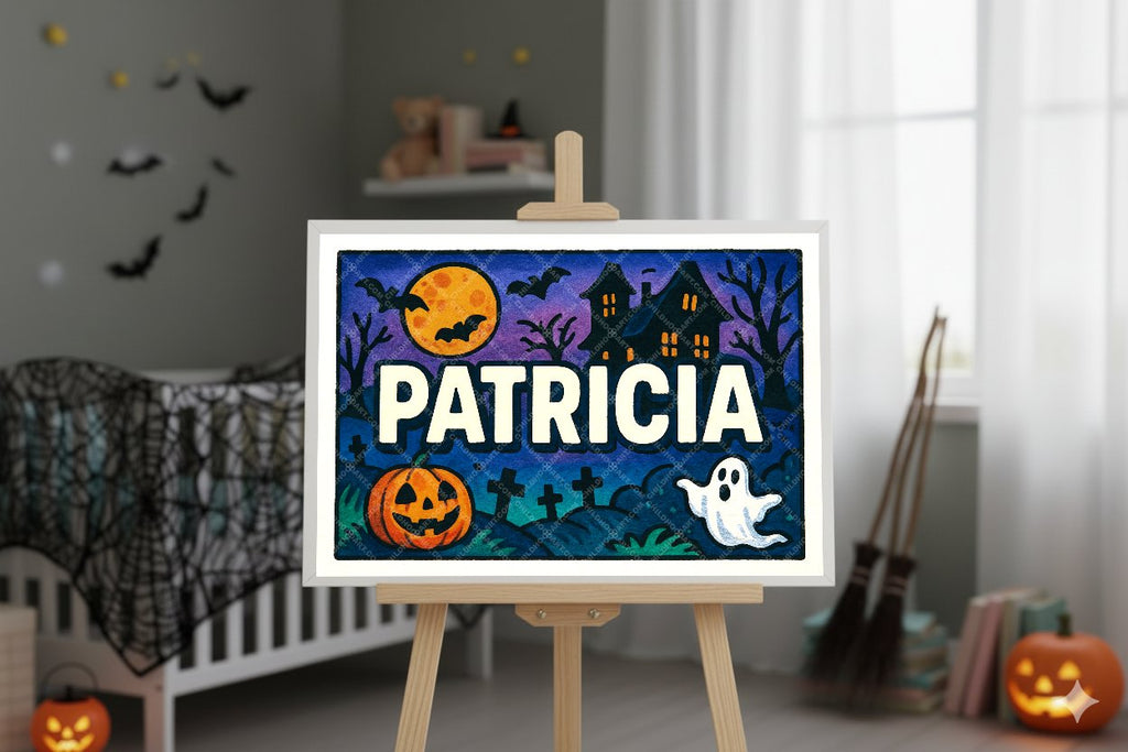 Personalized name art for Patricia