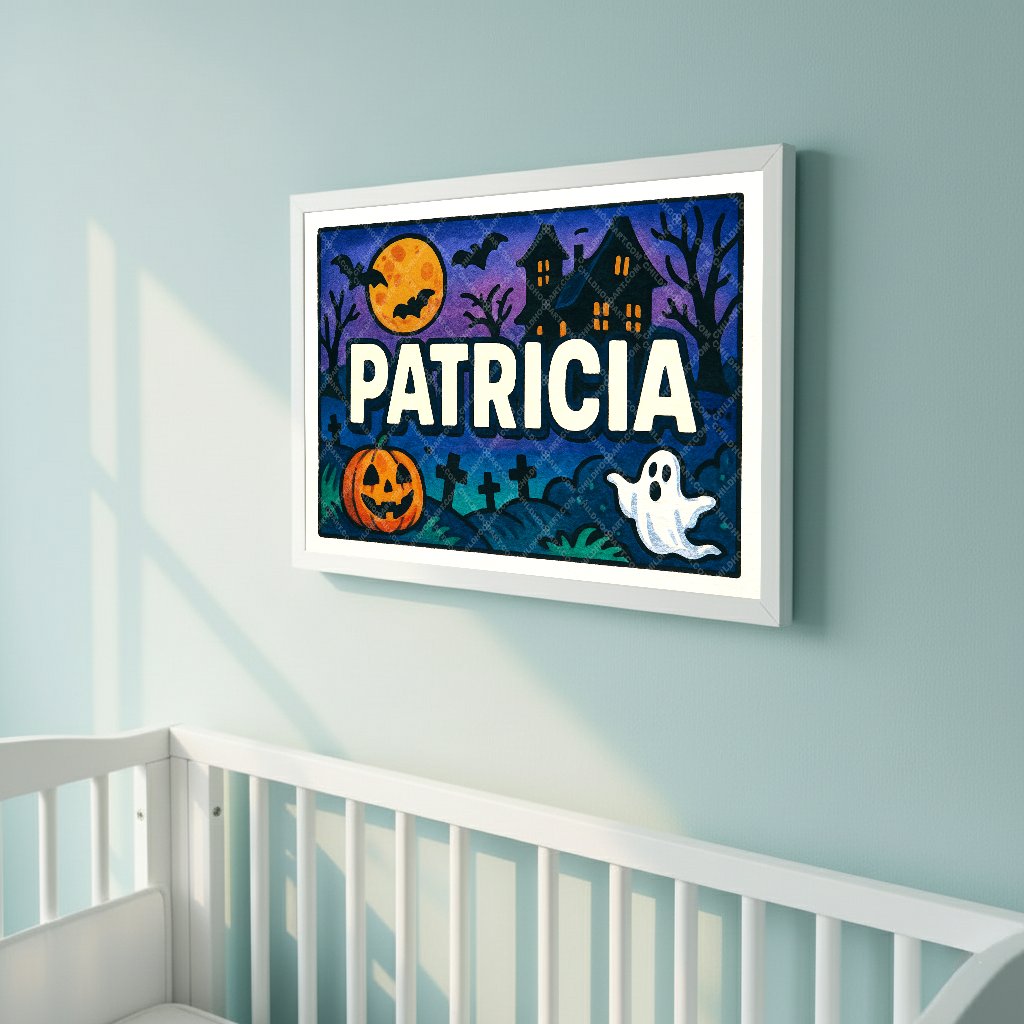Personalized name art for Patricia