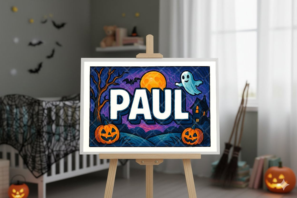 Personalized name art for Paul