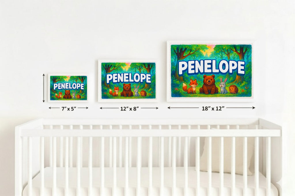 Personalized name art for Penelope