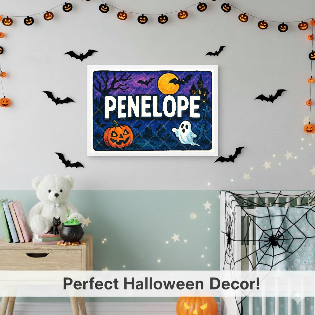 Personalized name art for Penelope