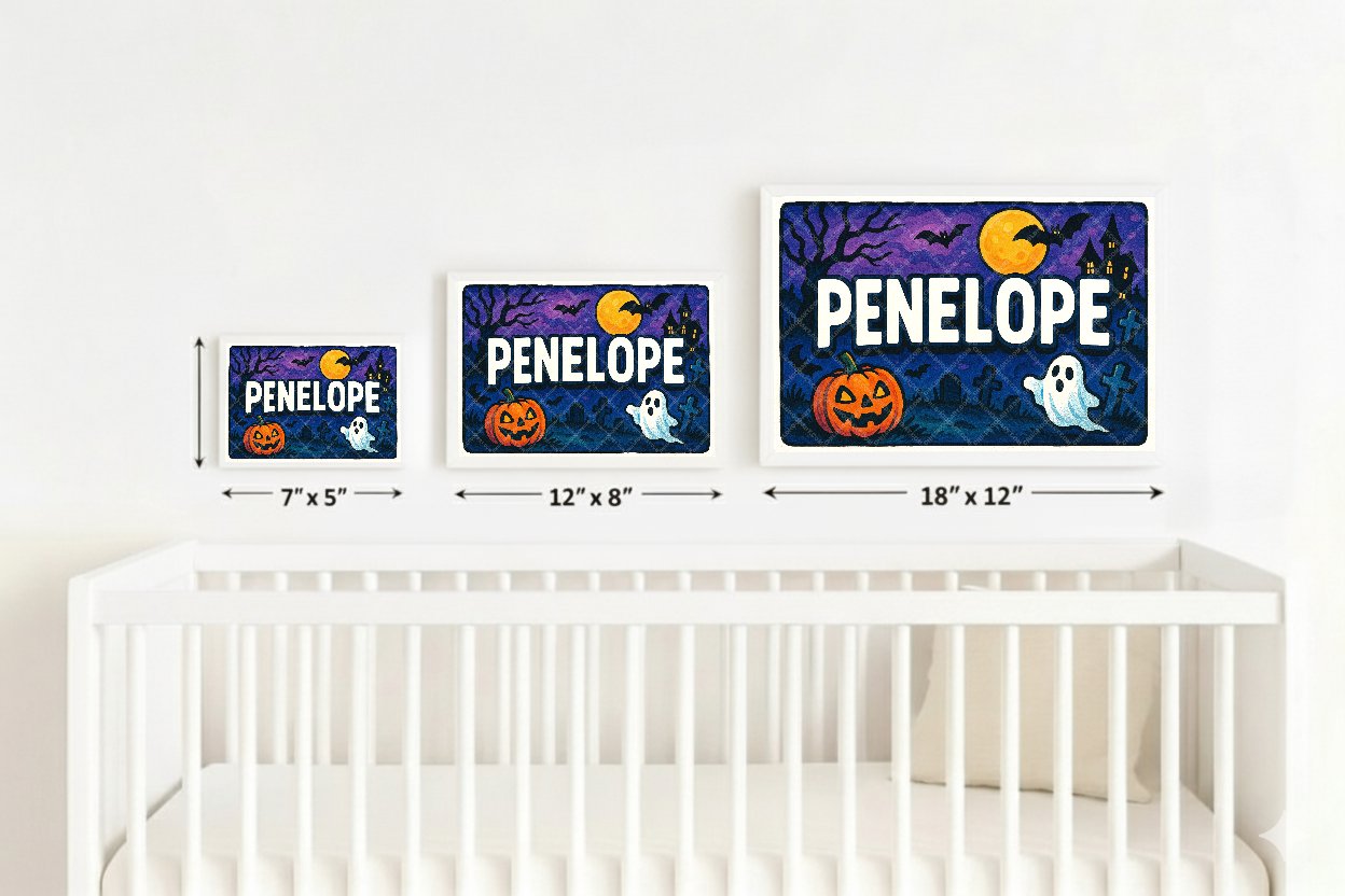 Personalized name art for Penelope