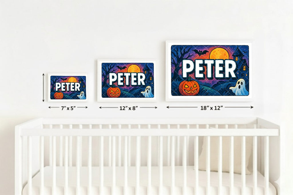 Personalized name art for Peter