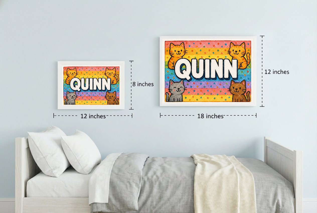 Personalized name art for Quinn
