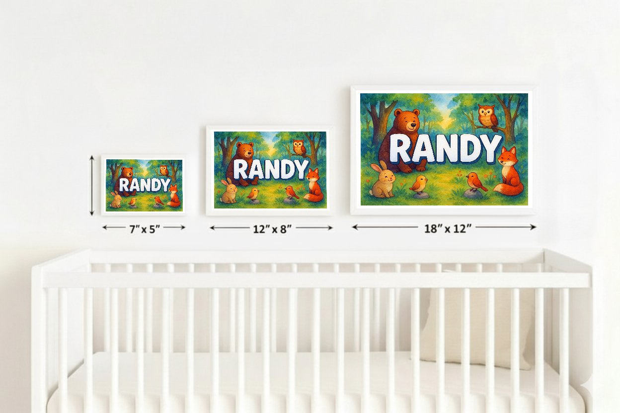 Personalized name art for Randy