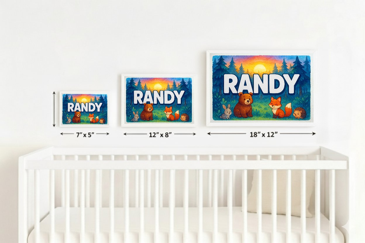 Personalized name art for Randy