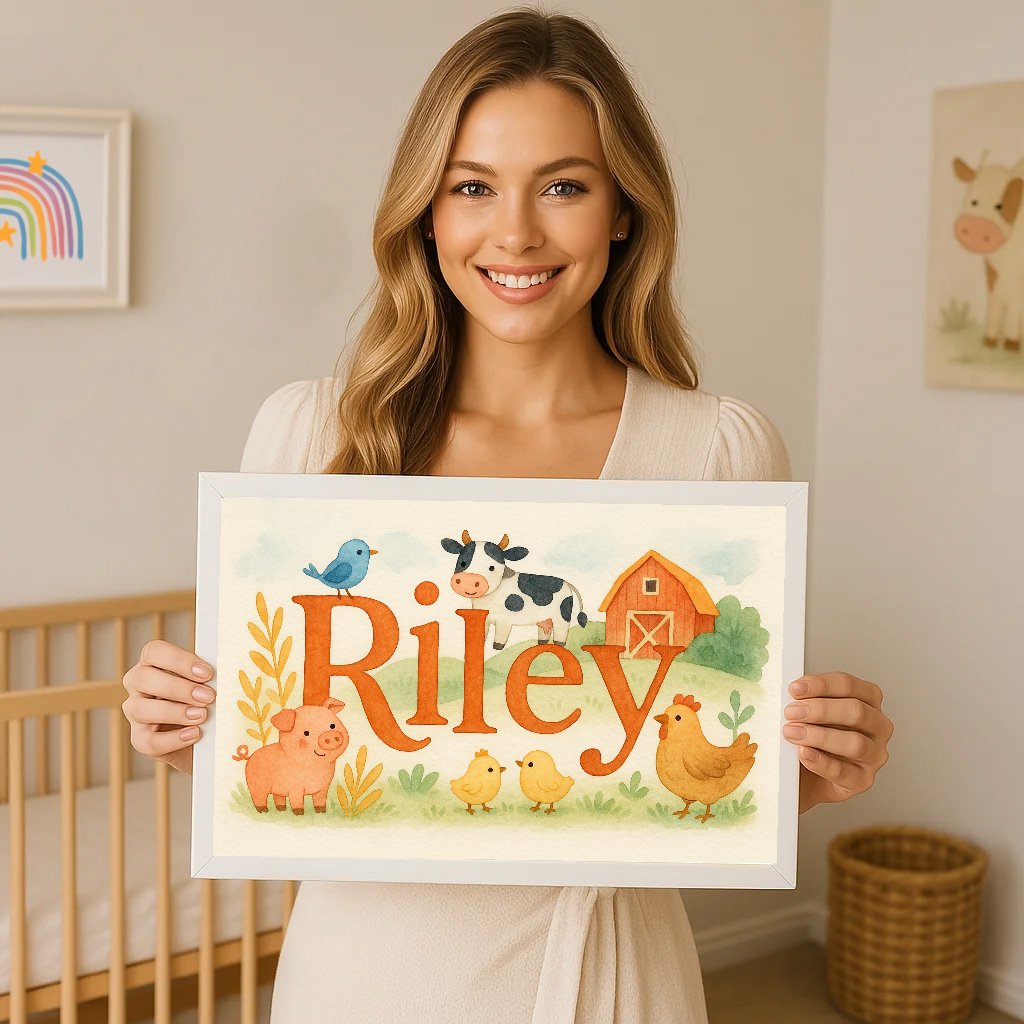 Riley's Customized Farm Name Art 04