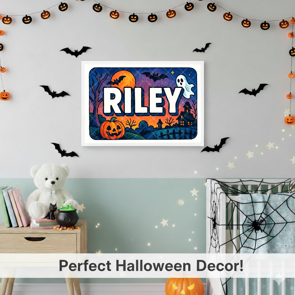 Personalized name art for Riley