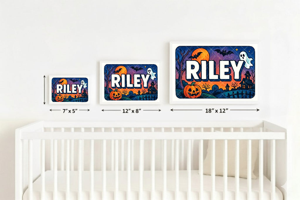 Personalized name art for Riley