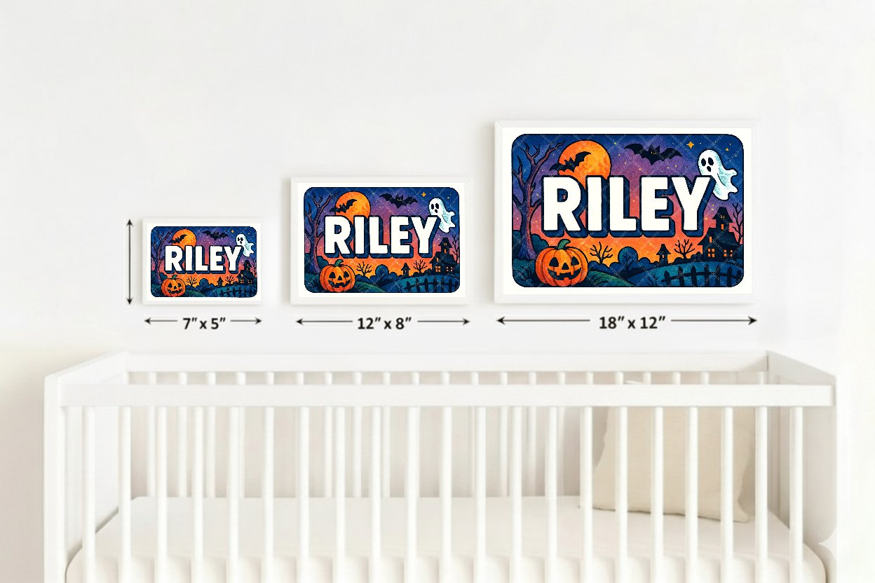 Personalized name art for Riley