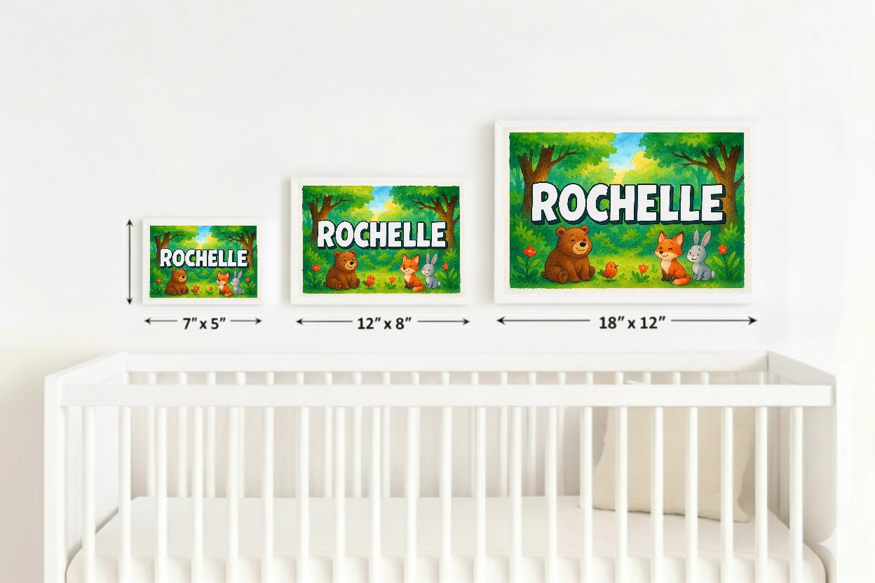 Personalized name art for Rochelle