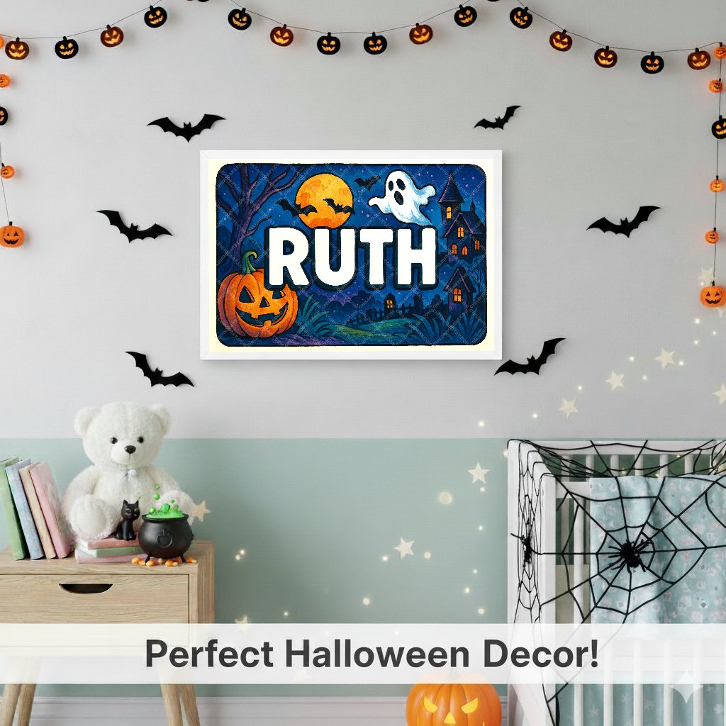 Personalized name art for Ruth