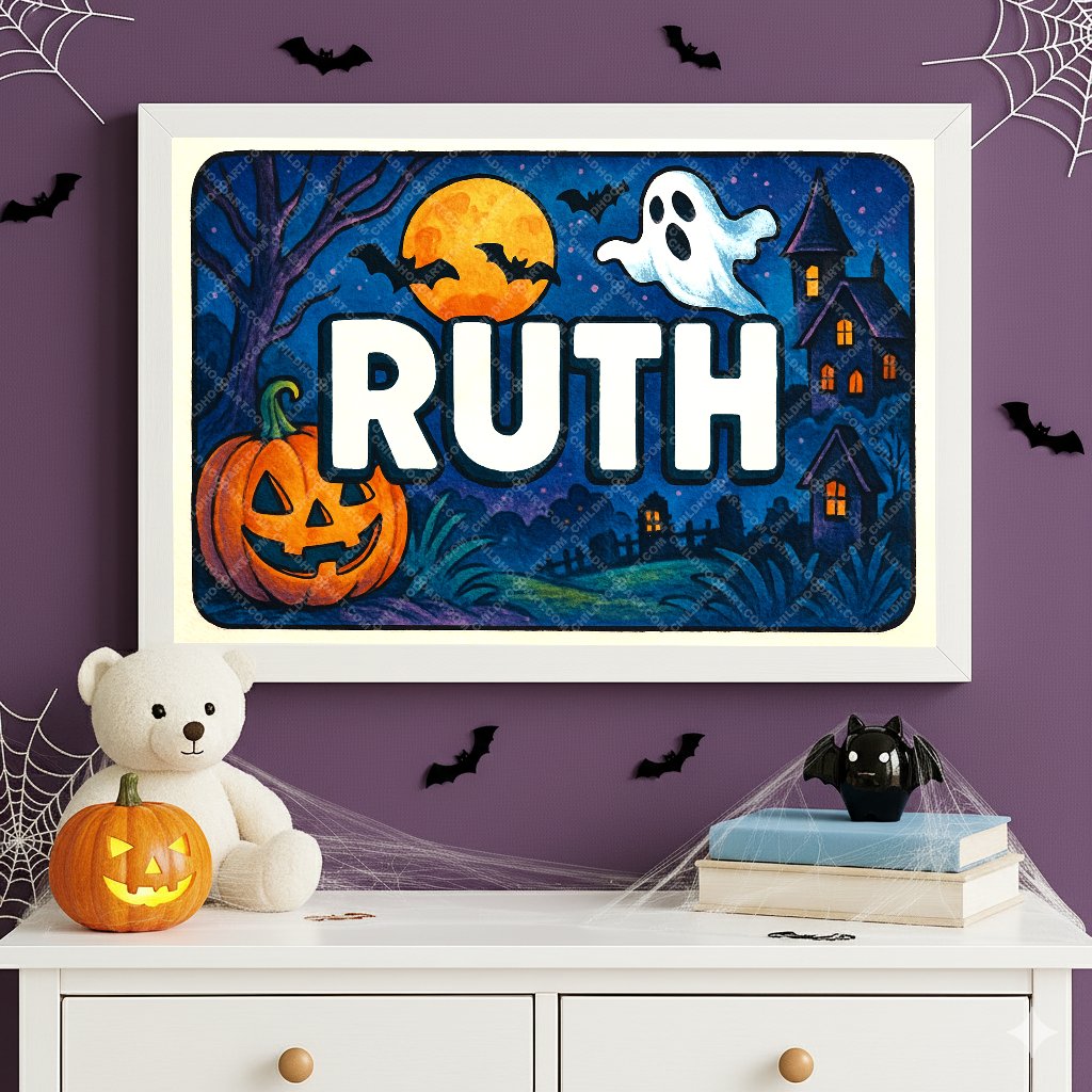 Personalized name art for Ruth