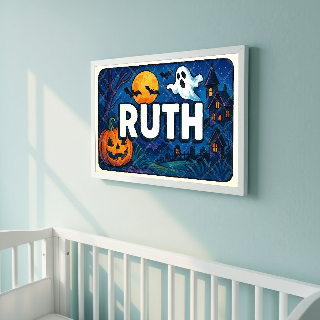 Personalized name art for Ruth