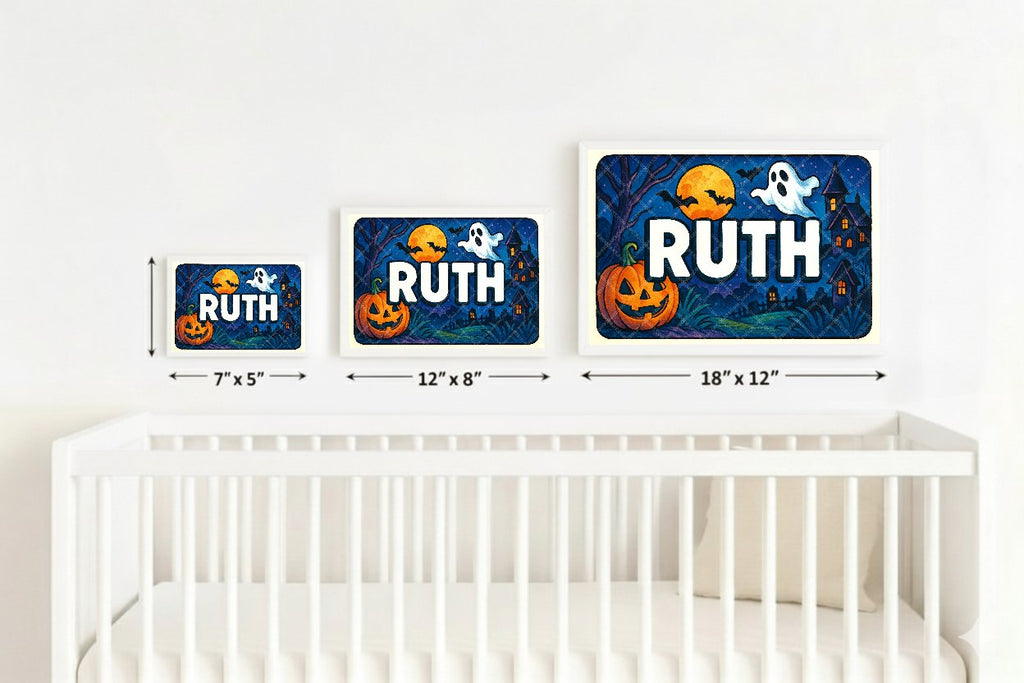 Personalized name art for Ruth