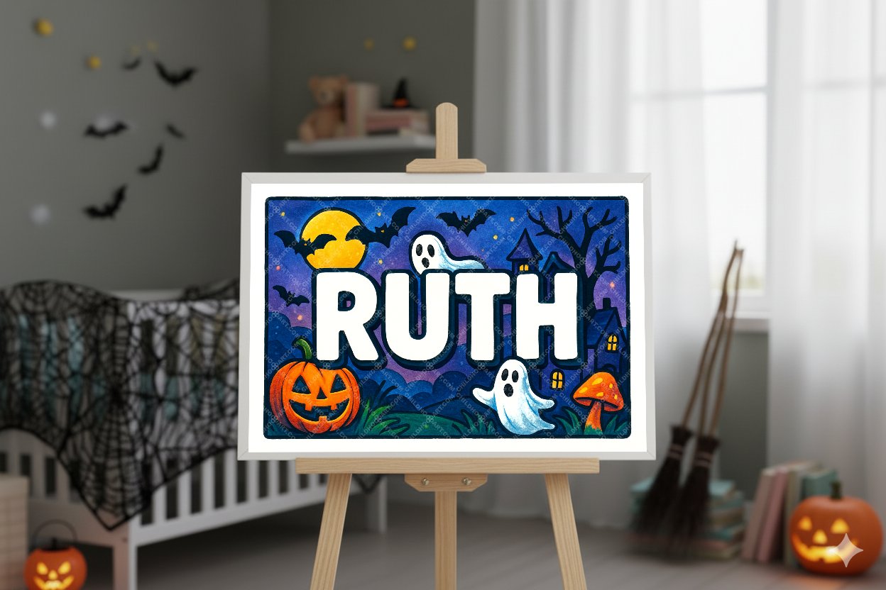 Personalized name art for Ruth