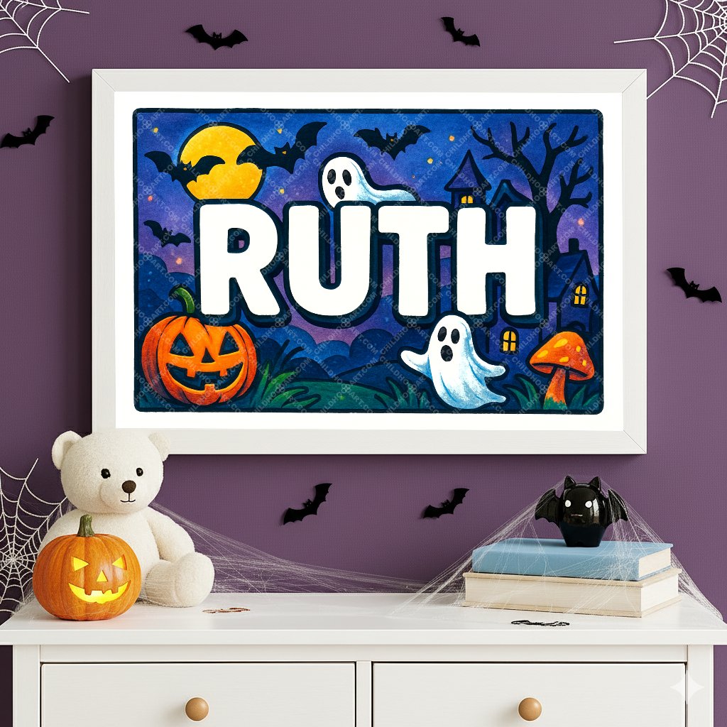 Personalized name art for Ruth