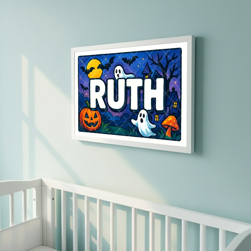 Personalized name art for Ruth