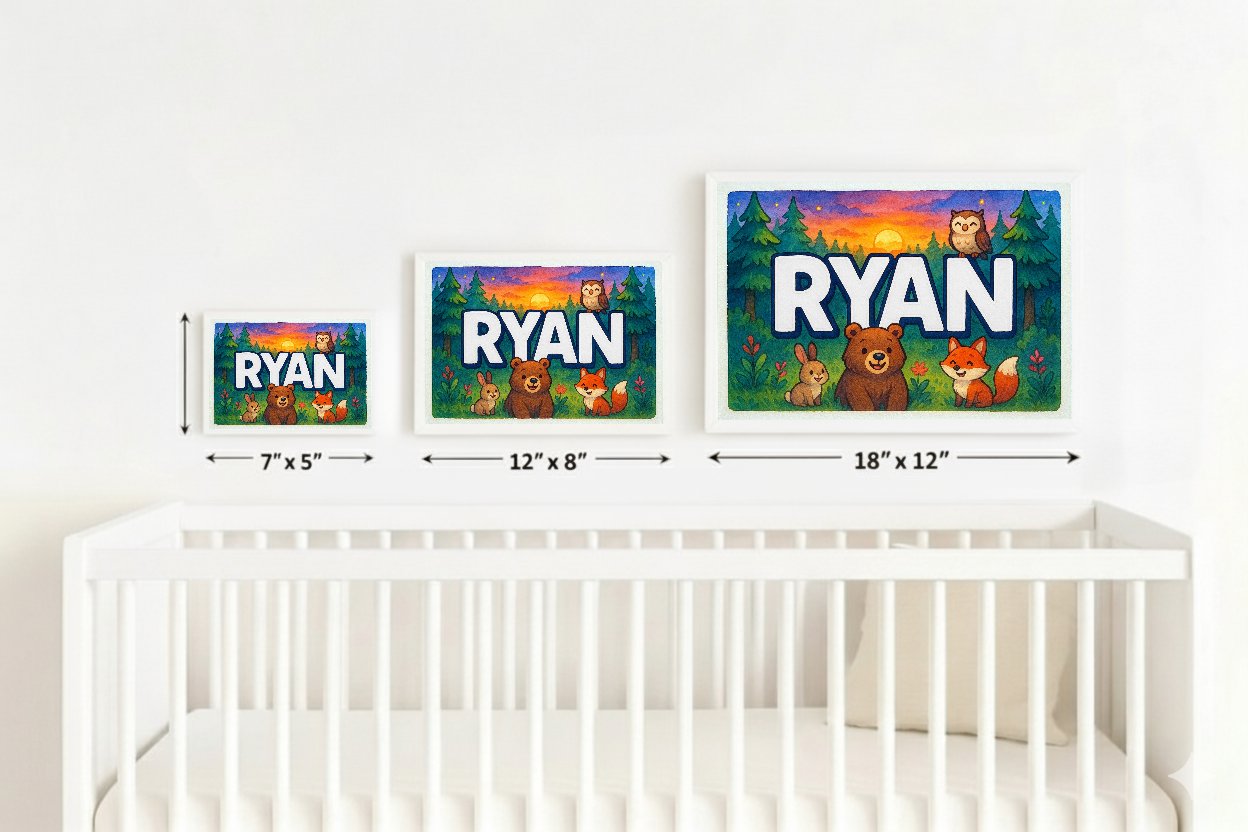 Personalized name art for Ryan