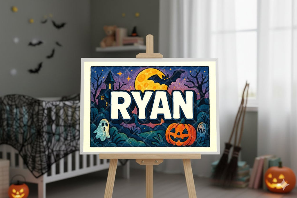 Personalized name art for Ryan