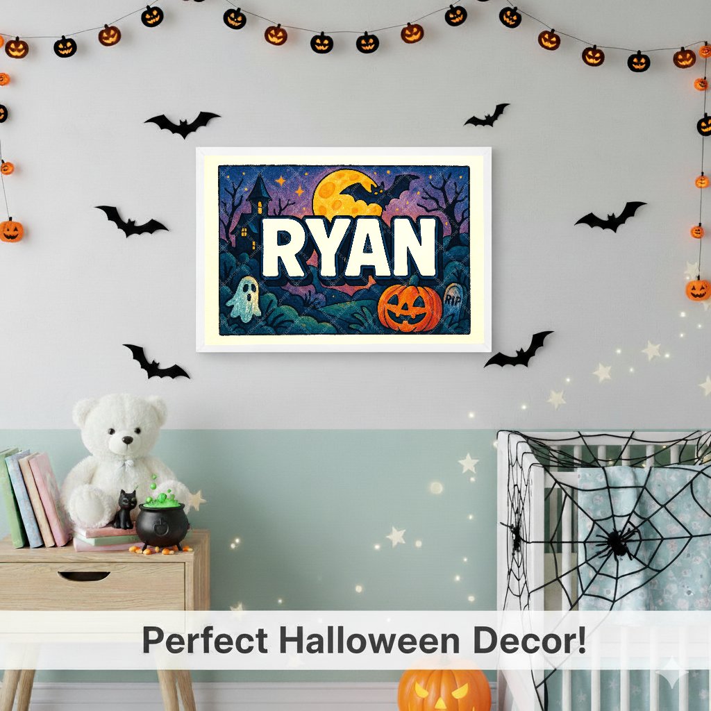 Personalized name art for Ryan