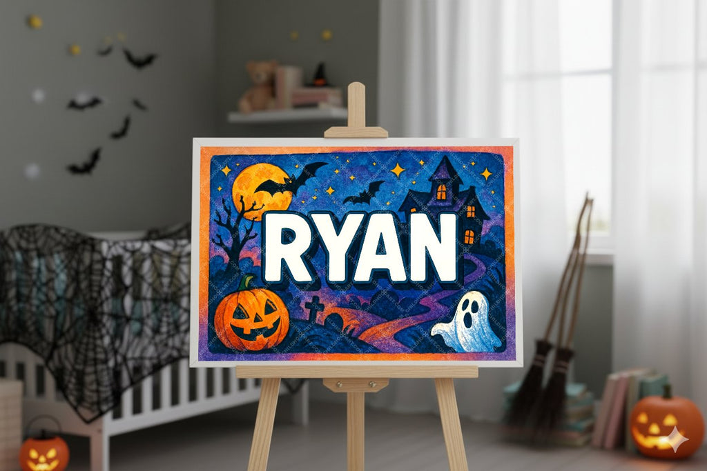 Personalized name art for Ryan