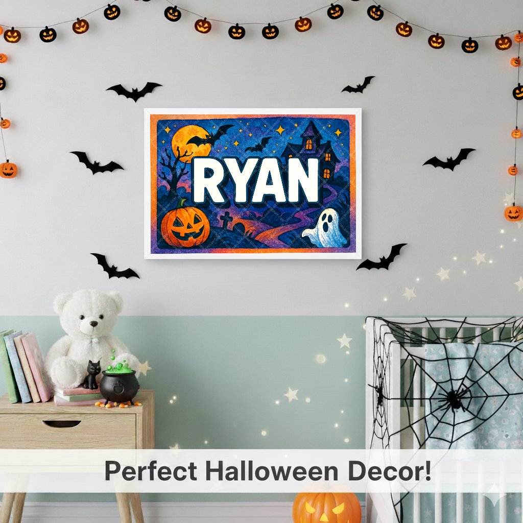 Personalized name art for Ryan