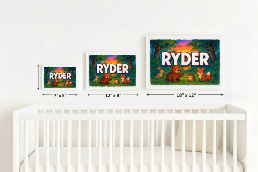 Personalized name art for Ryder