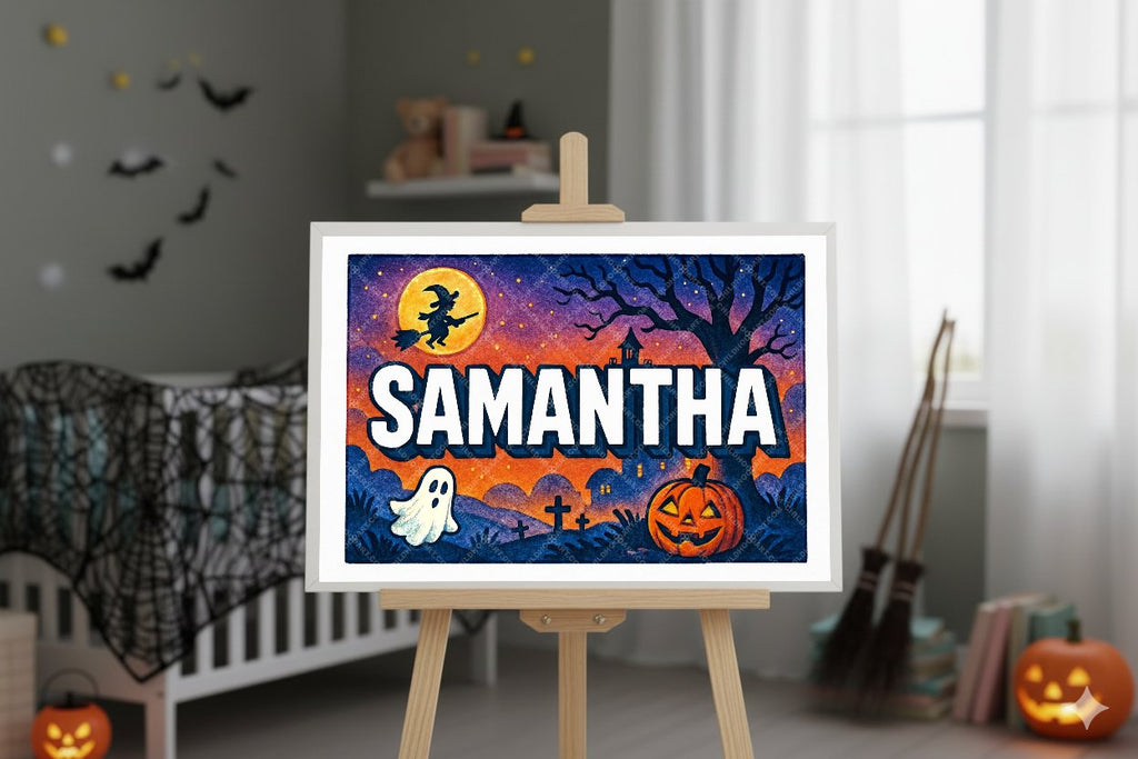 Personalized name art for Samantha