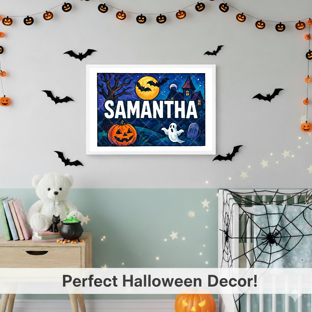 Personalized name art for Samantha