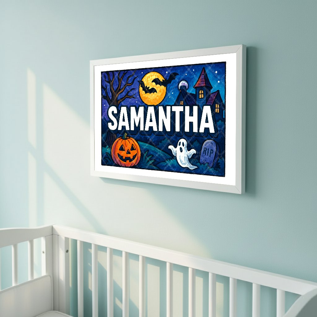 Personalized name art for Samantha