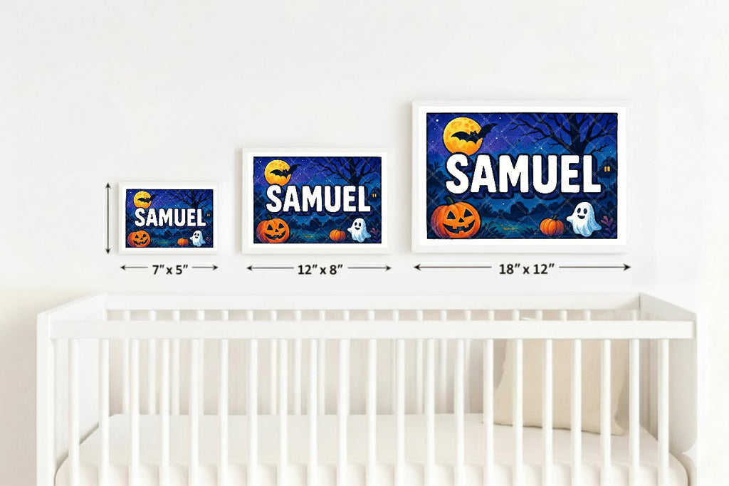 Personalized name art for Samuel