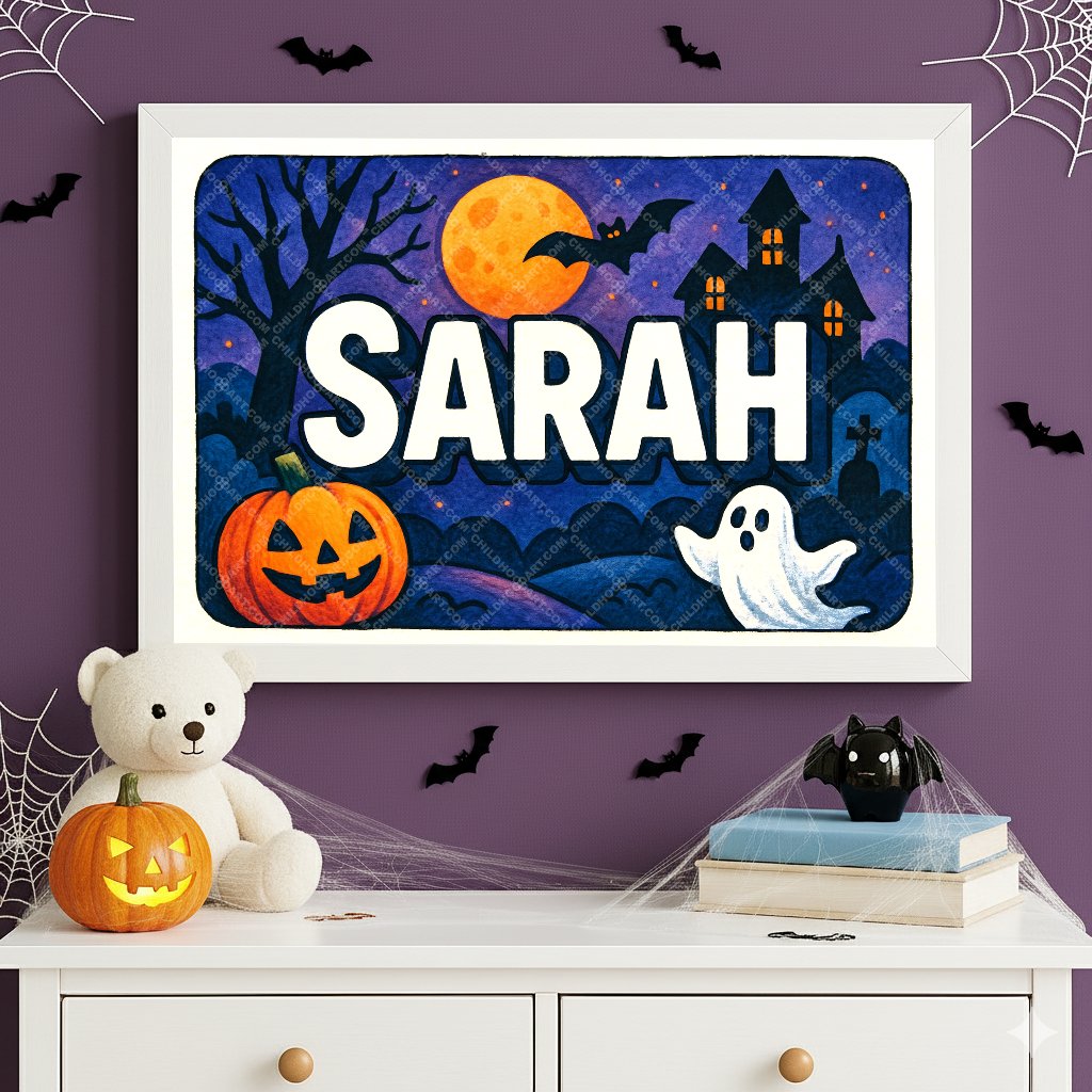 Personalized name art for Sarah