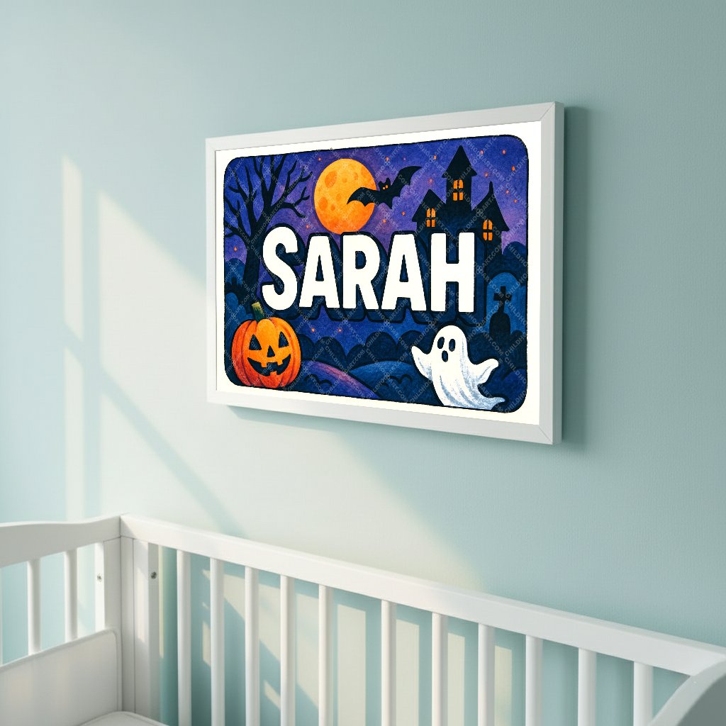 Personalized name art for Sarah
