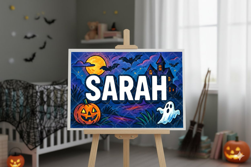 Personalized name art for Sarah