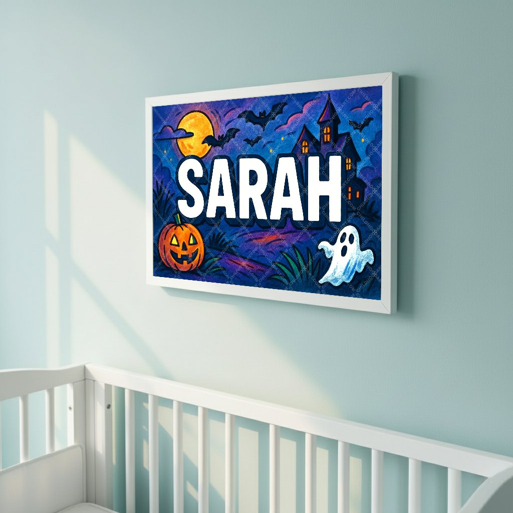 Personalized name art for Sarah