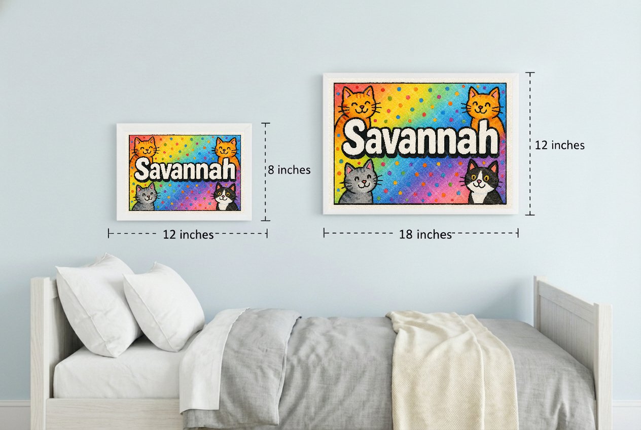 Personalized name art for Savannah