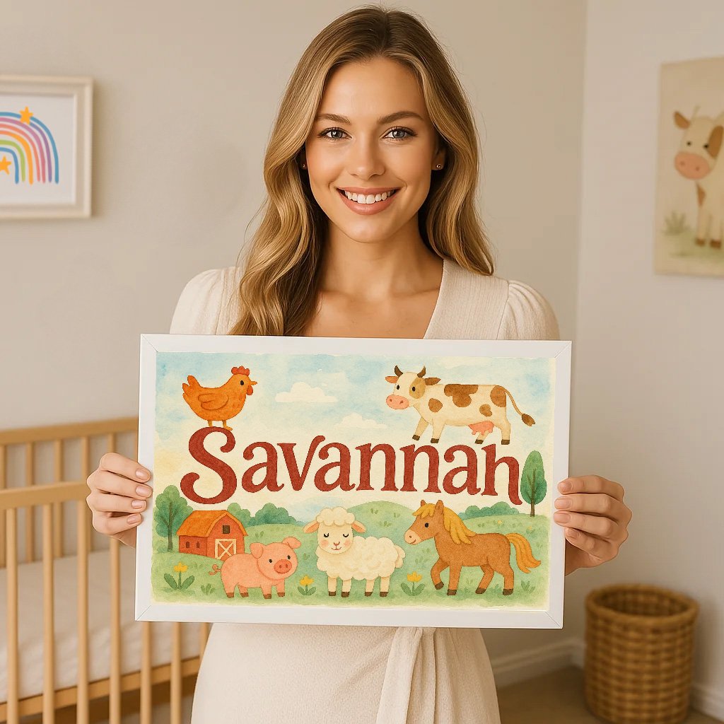 Savannah's Customized Farm Name Art 03